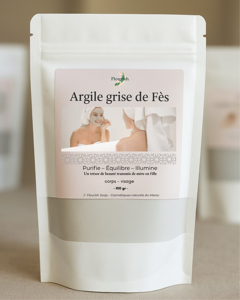 Argile Grise de Fés - 100 g -