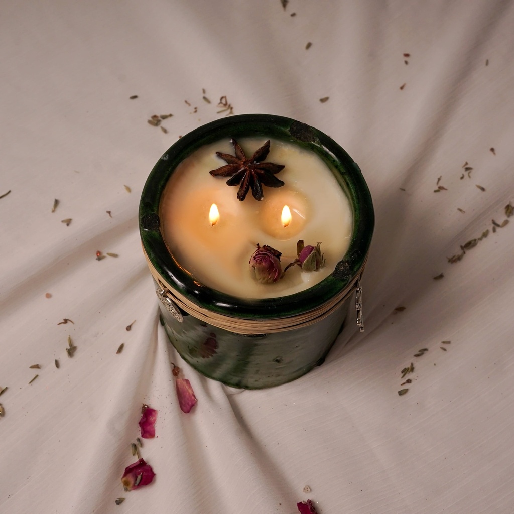 [BGA-HSP-220] Bougie  Ambiance Soul Scent  - 220 Gr Hespéridé